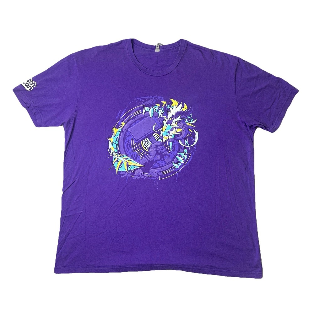 Twitch Con Purple Shirt Men's 2XL Thor Esports Gaming Streaming Rare Tee